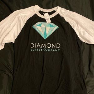 Diamond baseball tee